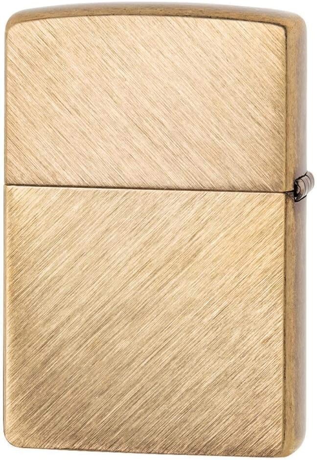 Zippo Herringbone Sweep Brass 29830