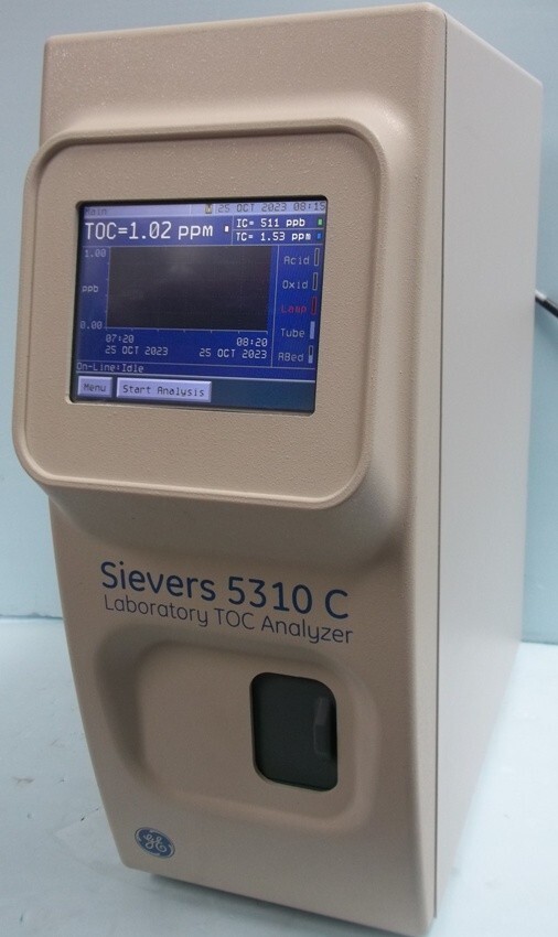 GENERAL ELECTRIC  GE SIEVERS 5310C LABORATORY TOC ANALYZER, MODEL: TOC 900 LAB