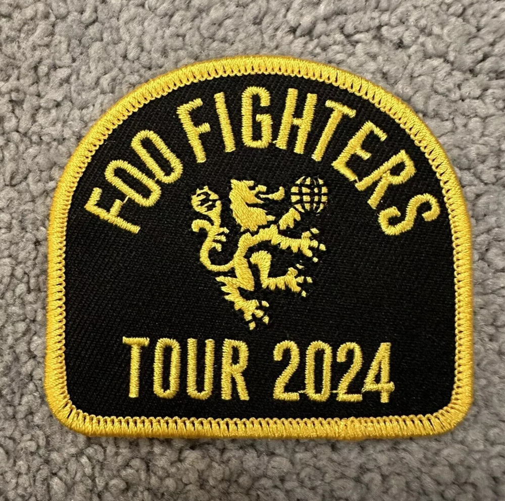 Foo Fighters OFFICIAL Everything Or Nothing At All Tour 2024 Patch ** NEW **