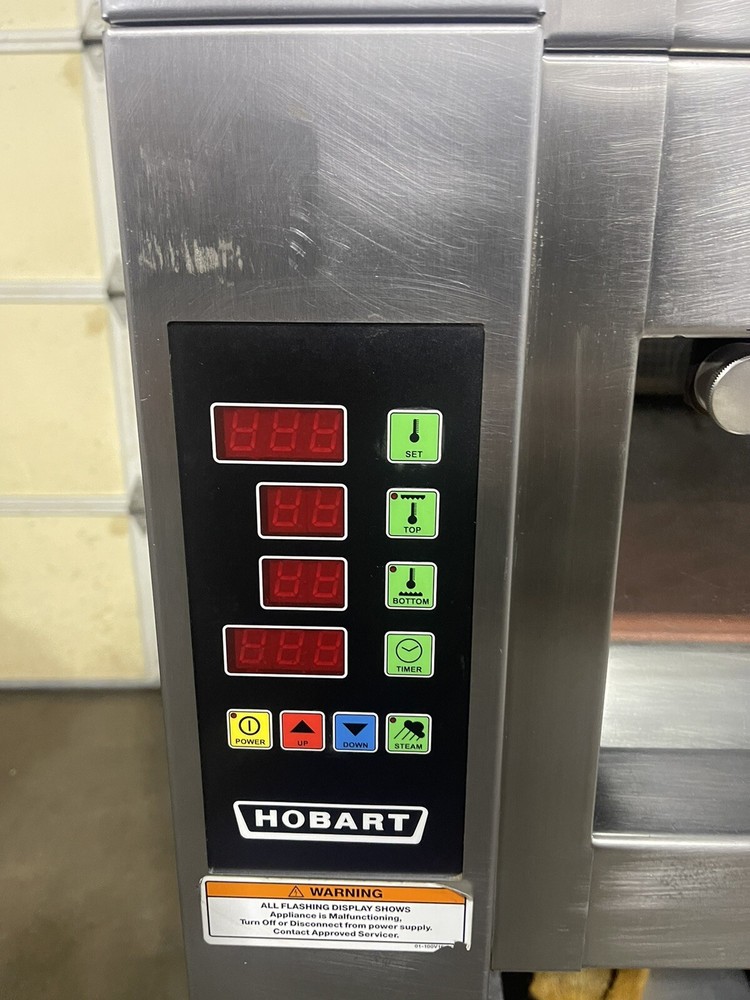Hobart OV400W-3 Steam Deck Oven