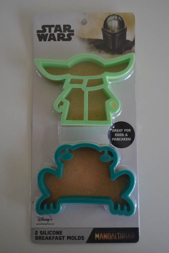STAR WARS, Mandalorian, Silicone Breakfast Molds x 2