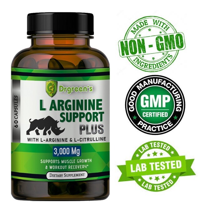 Factor L-Arginine 3000 MG, Extra Strength Nitric Oxide & Circulation Boost 1 ct