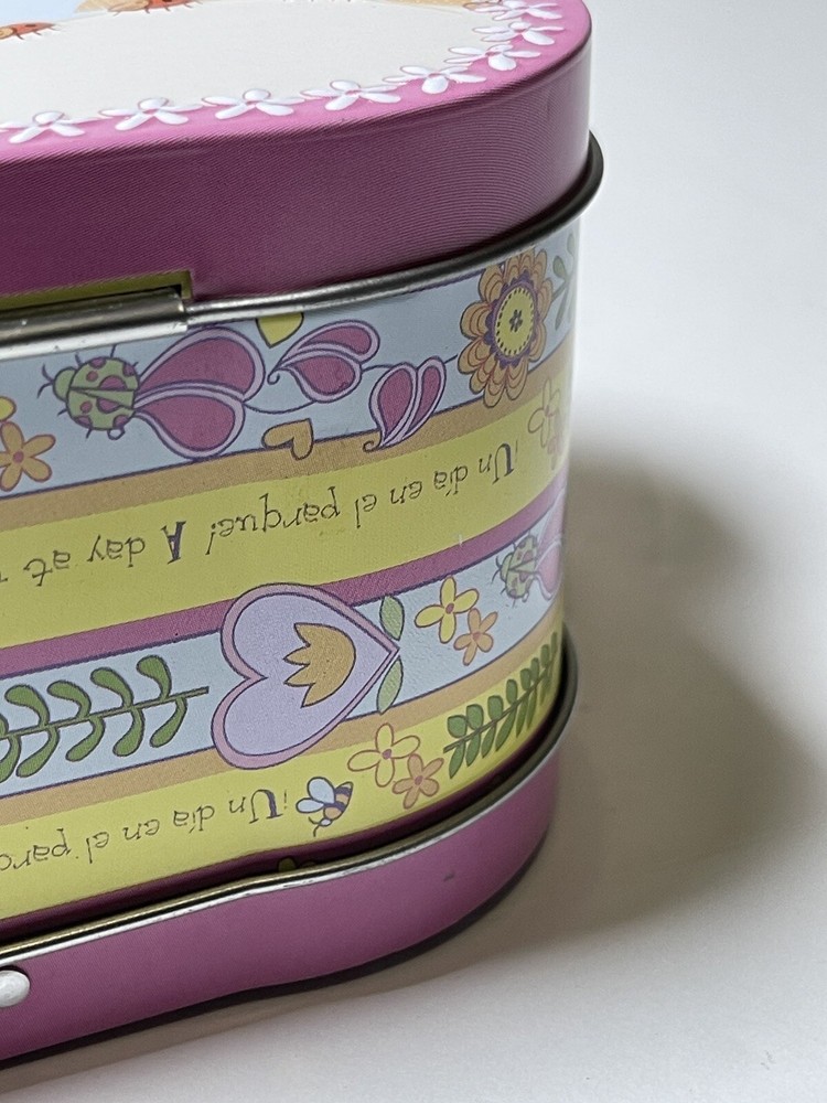 2012 Dora The Explorer Tin Box Co. w Handle Collectible Case