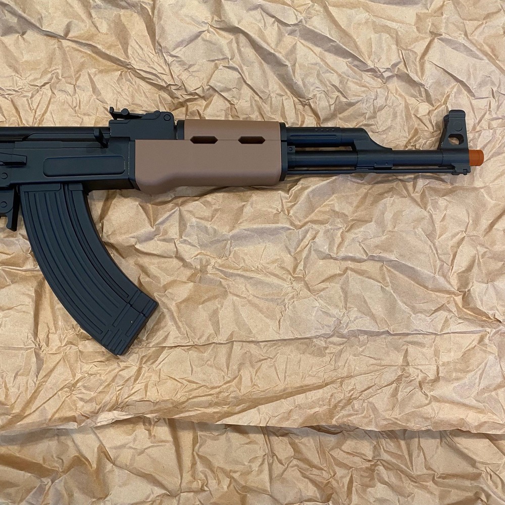 Ak-47 Stockless Prop Gun *custom* 1:1 Scale 3d Printed