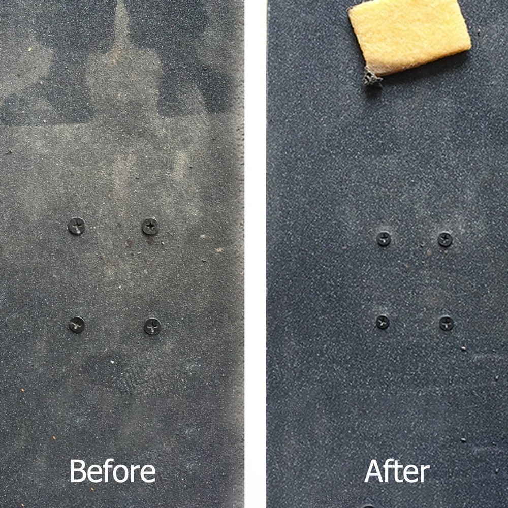 Efficient Griptape Cleaner for Skateboards Lightweight Rubber Dirt Eraser