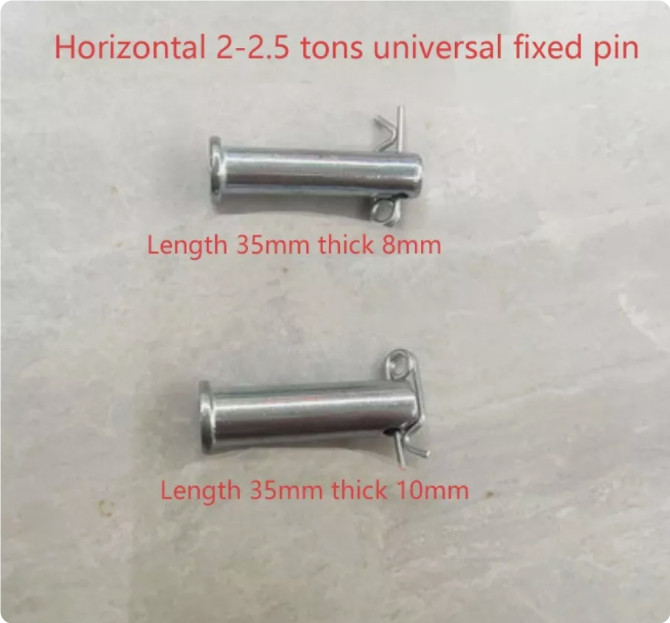 2Pcs Universal Fixed Pin For 2-2.5 Tons Horizontal Jack Accessories New