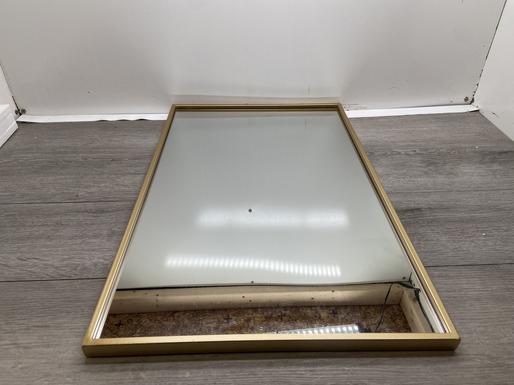Elegant Lighting MR41828 Eternity 28" x 18" Rectangular Flat - Brass