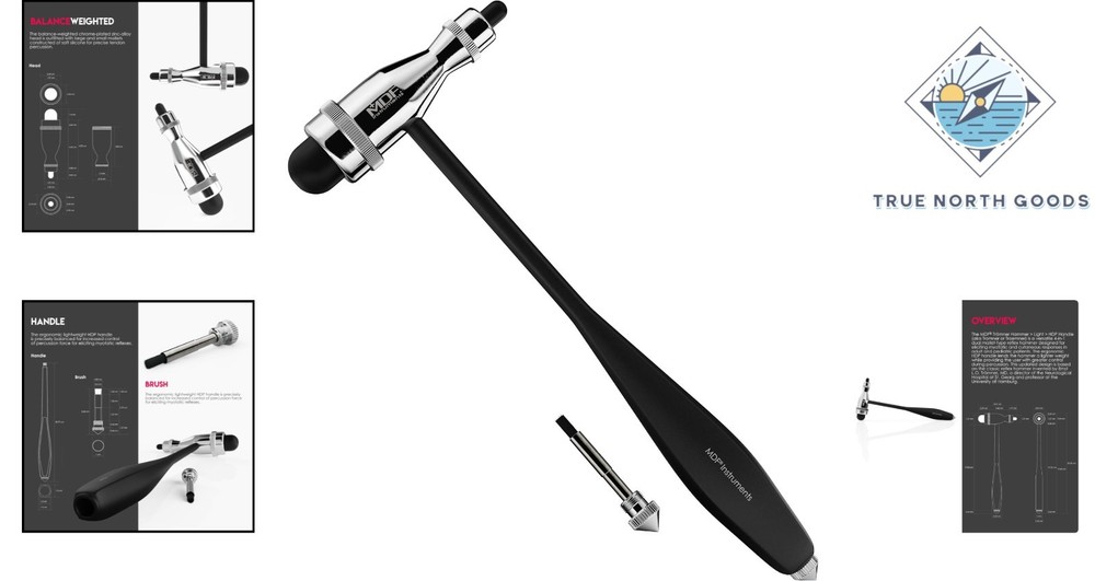 Precision Reflex Hammer for Neurological Assessments with Free Parts Program