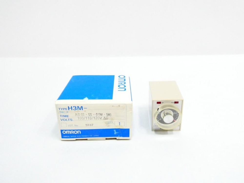Omron H3M Timer 100/110/120v-ac