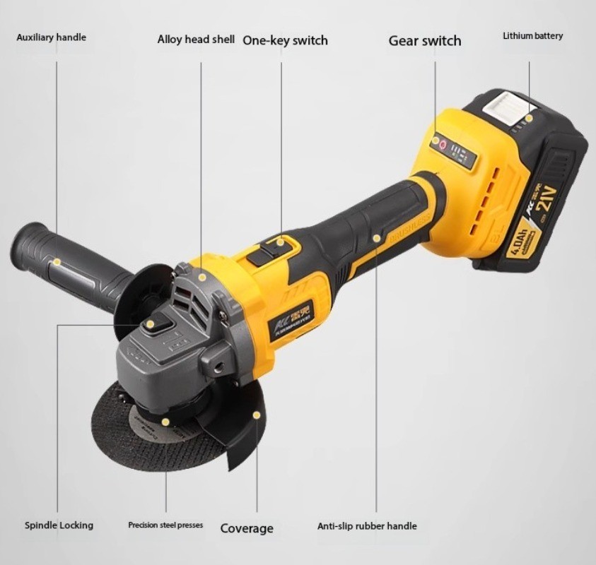 Hand Grinder Handheld Electric Polisher Multi-Function Cutter