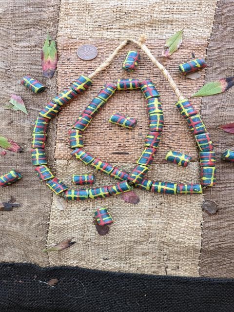 African Glass Beads [75949]