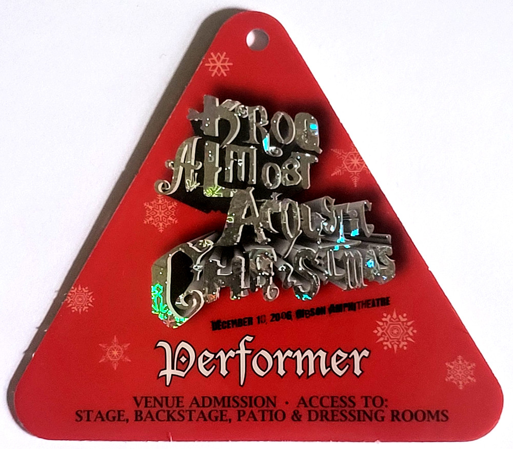FOO FIGHTERS, PANIC! AT THE DISCO, THE KILLERS - GUEST LAMINATED BACKSTAGE PASS