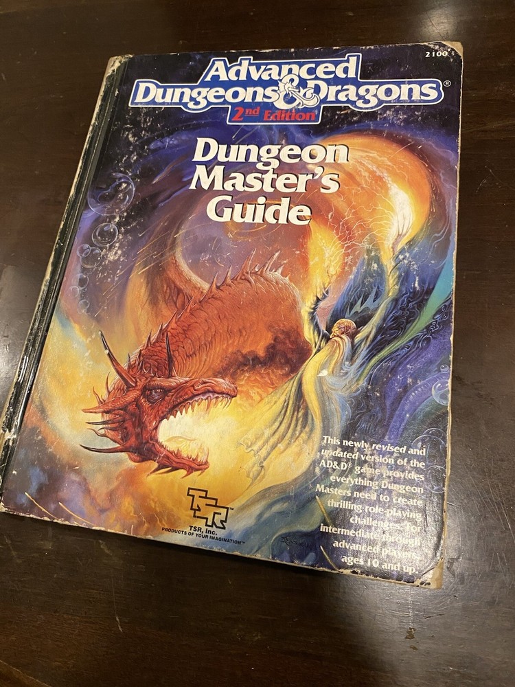 ADVANCED DUNGEONS & DRAGONS Dungeon Master’s Guide – 2nd Edition (1989)