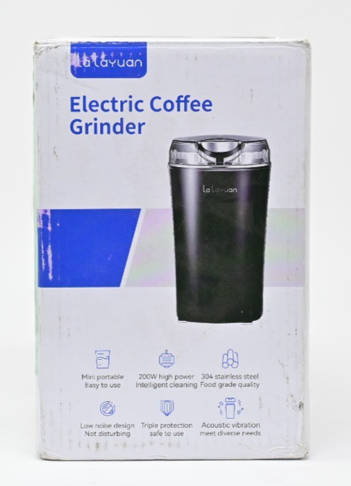 Lalayuan Electric Coffee Grinder - Black