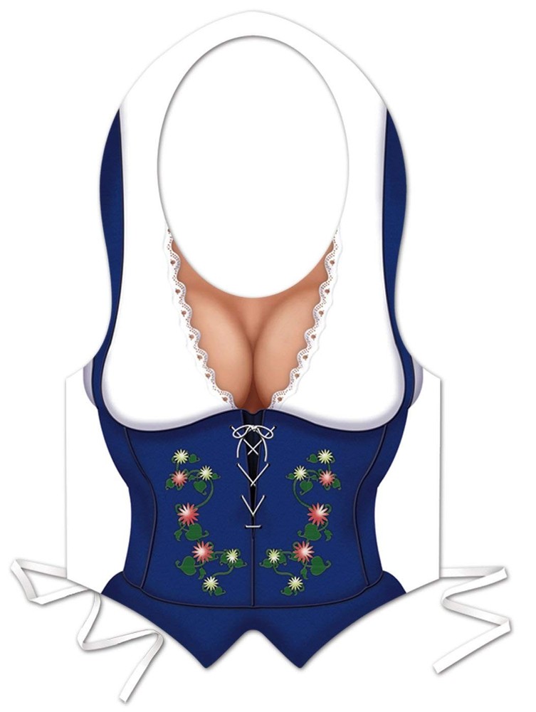 Packaged Full-Size Plastic Fraulein Vest
