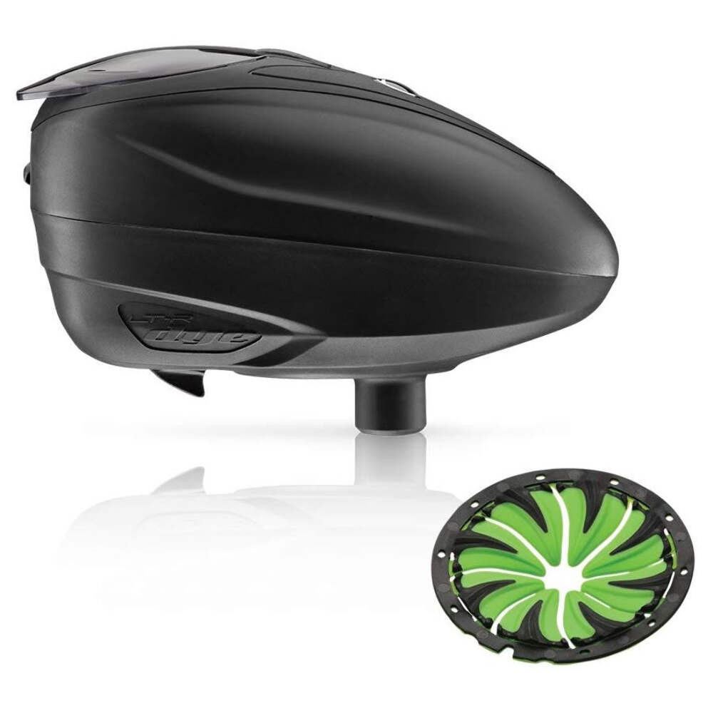 Dye LT-R Loader & Quick Feed Combo - LT-R Black W/ Lime Quick Feed