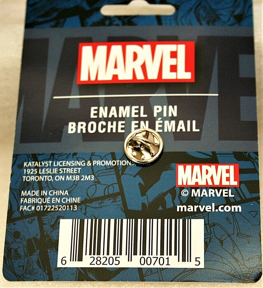 Rare Marvel Spider-Man Enamel Split Logo Pin New MOC