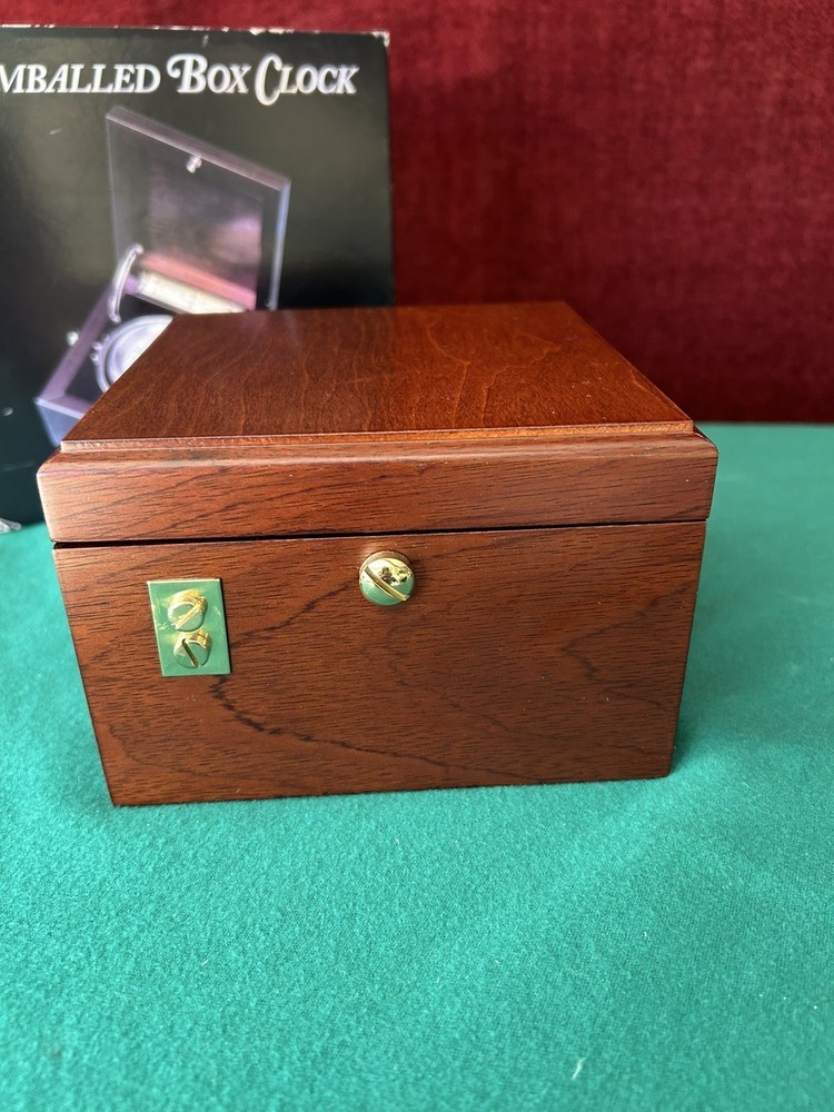 Weems & Plath Gimballed Box Clock Model 701100