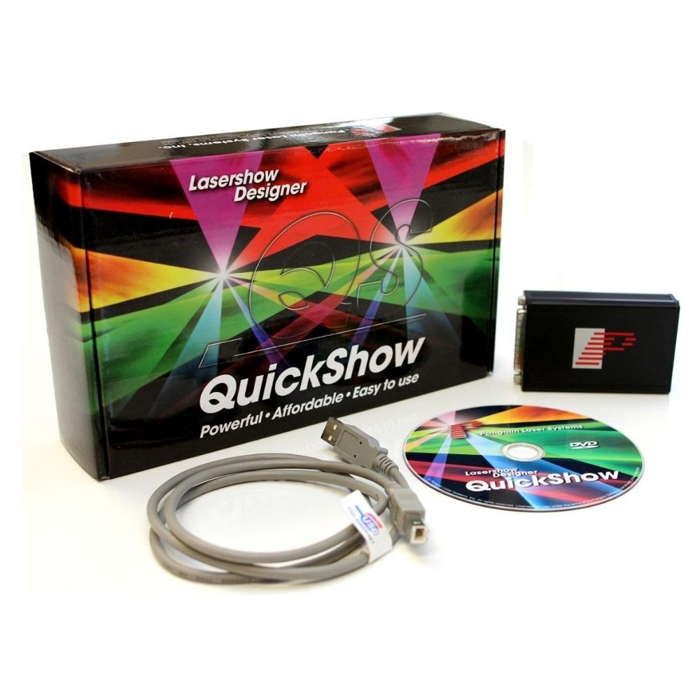 PRO X Pangolin QuickShow FB3 Control Software with ILDA Interface