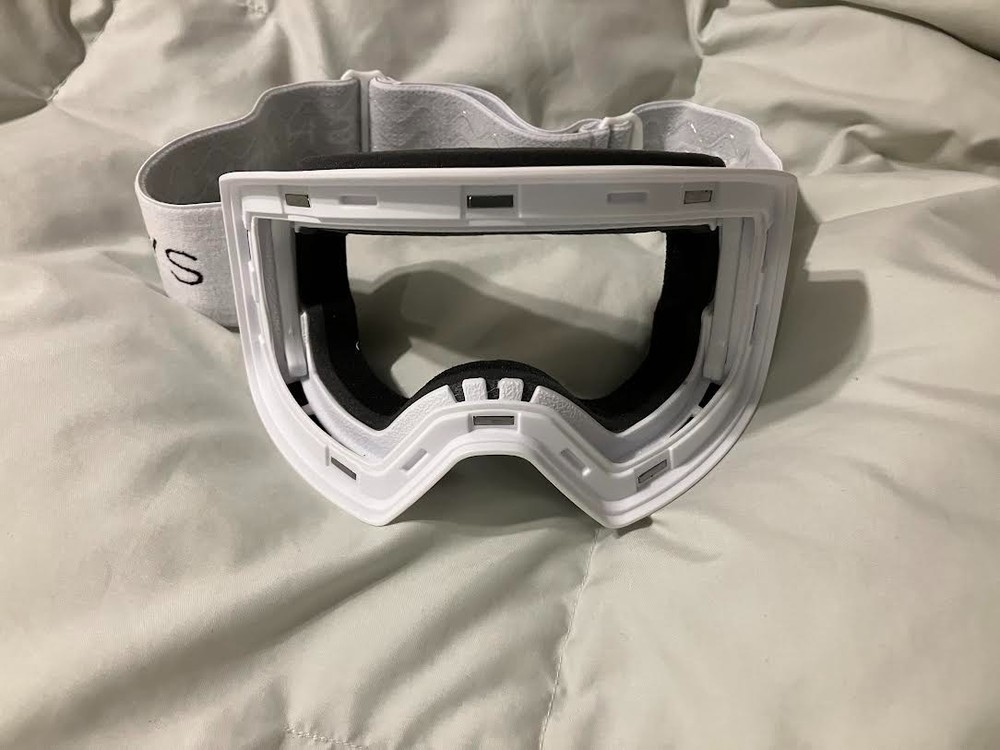 ShadyRays Denali Snow Goggles Frame and Strap Only-White-New-Open Box