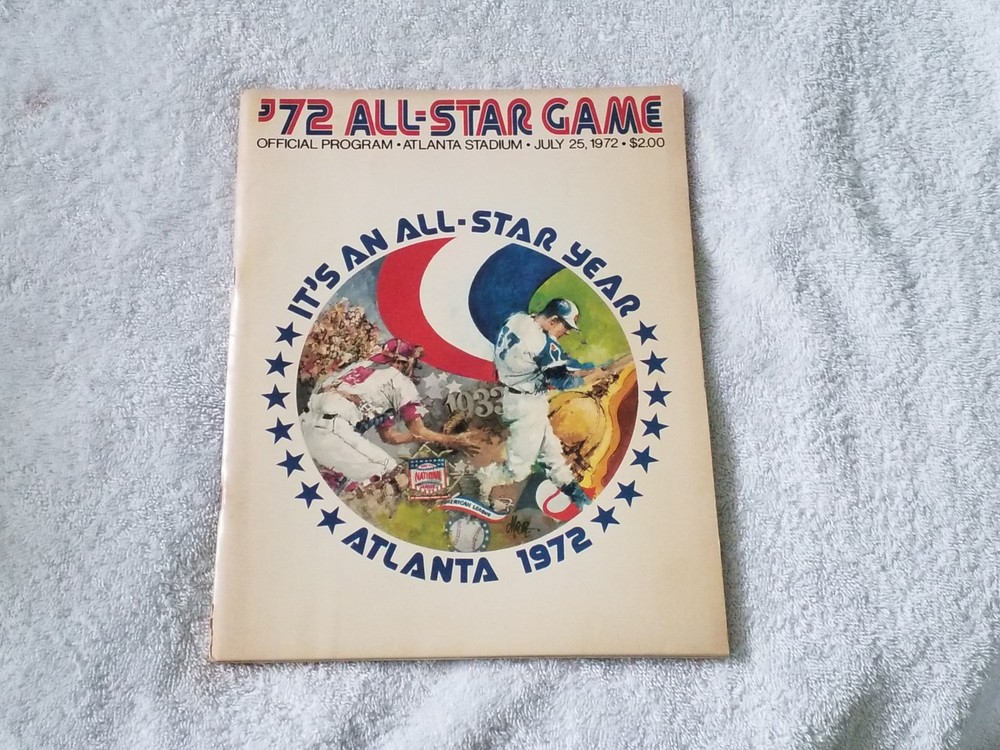 72 All Star Game Program Atlanta Stadium MLB
