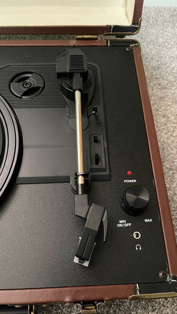 Crosley record player portable turntable USB USED