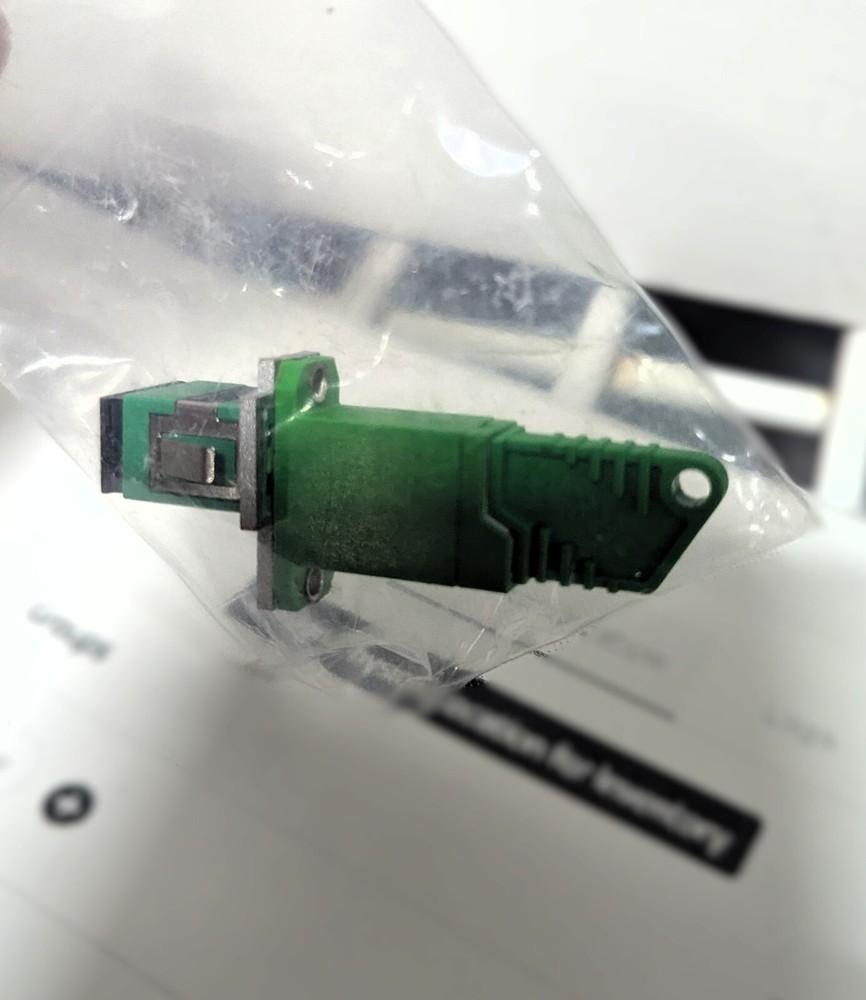 E2000/APC to SC/APC Bulkhead Adapter