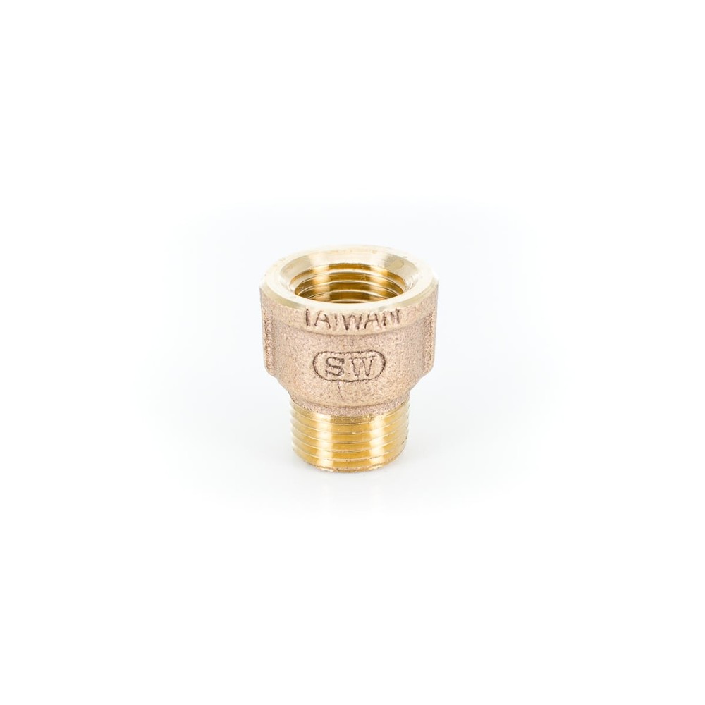 PASCO 7527 Bronze Adapter 1/2" Straight Connection