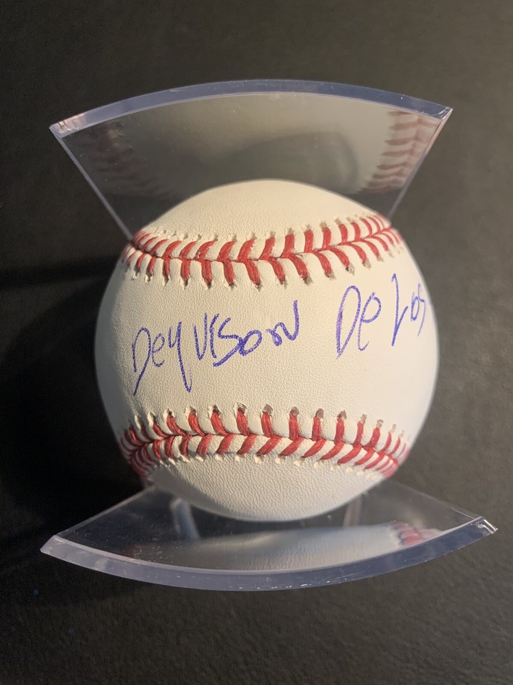 deyvison de los santos signed romlb baseball diamondbacks  full name Auto