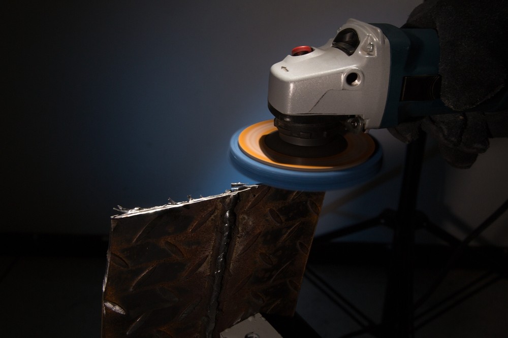 5-Pack 5" x 7/8" Blue Poly Strip Clean Disc Paint Stripping Wheels Rust Removal