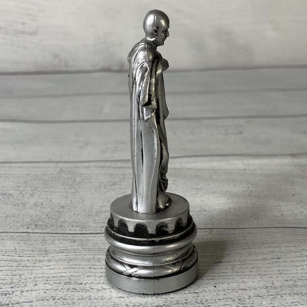 Vintage Classic Games Ancient Rome SILVER BISHOP Chessman Piece