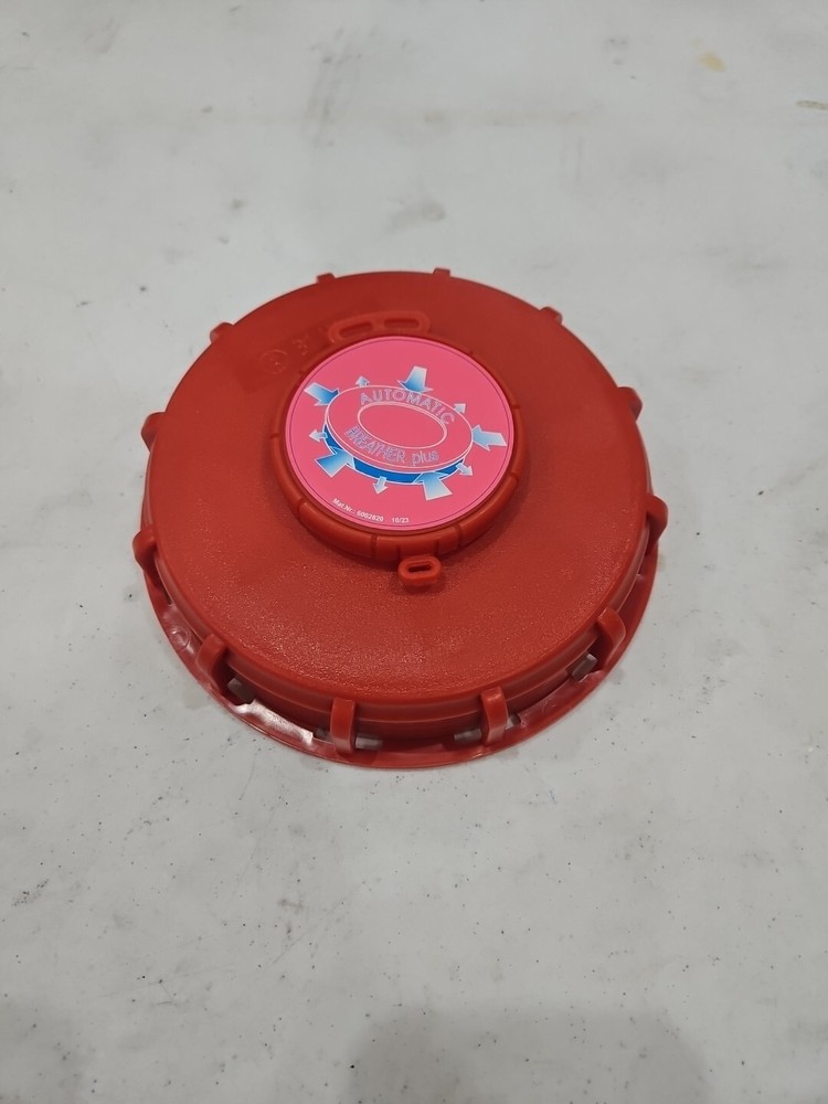 Schutz IBC 6" (155MM) Vent/Seal Red Cap