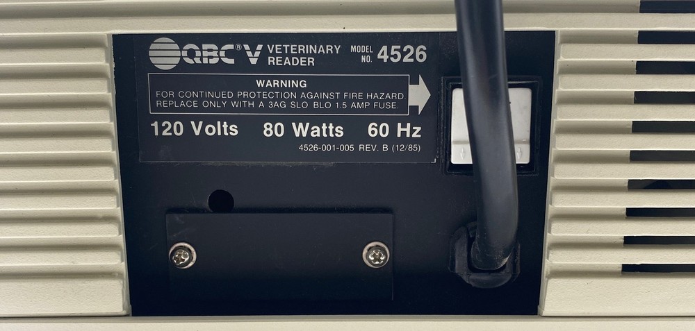 Clay Adams 4526 QBC®V Veterinary Reader Hematology Analyzer