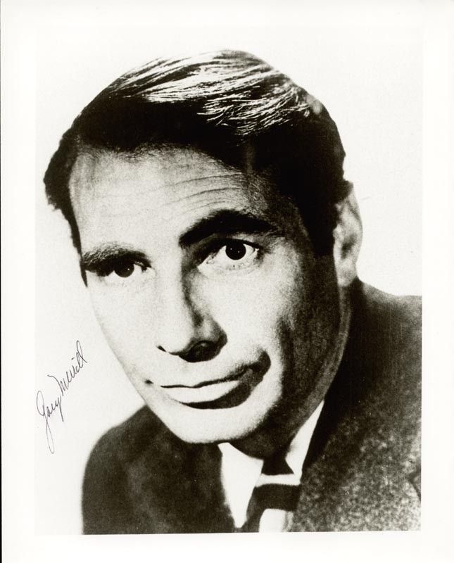 GARY MERRILL - AUTOGRAPHED SIGNED PHOTOGRAPH