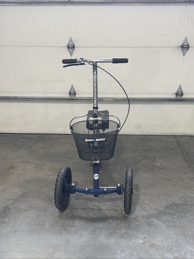 All Terrain KneeRover® Steerable Knee Scooter Blue - Open Box