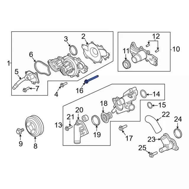 Genuine Engine Cylinder Head Bolt W503279-S437