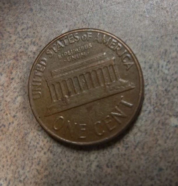 1961 D Penny Error L On Rim
