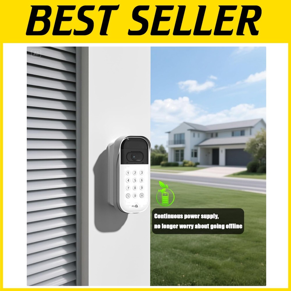 Continuous Power Solution for Video Keypad