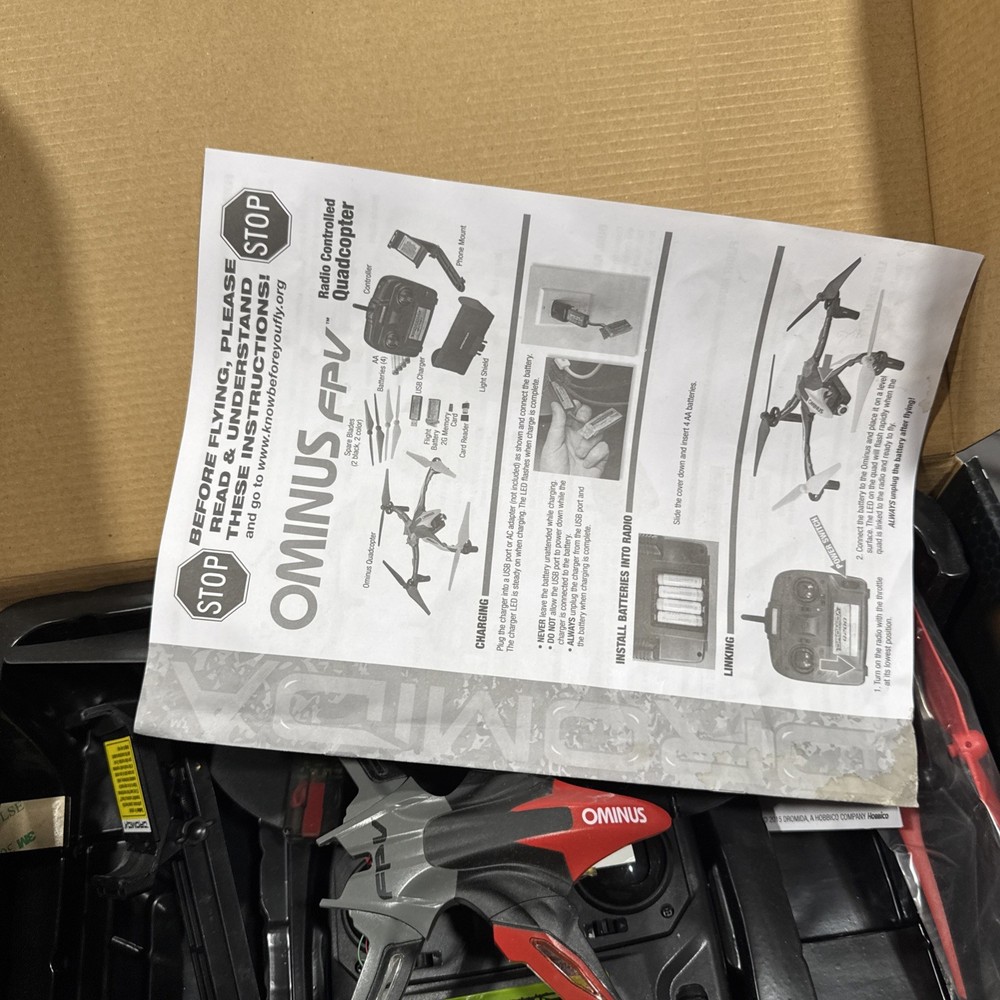 Quadcopter - dromida ominus fpv