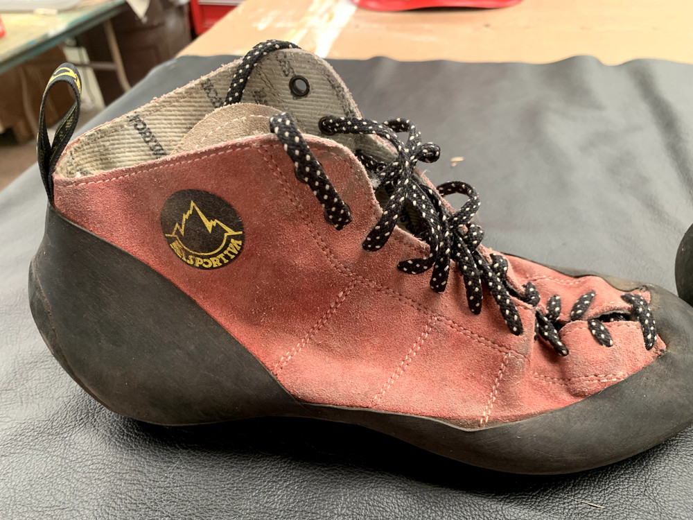 Climbing Helment and Shoes
