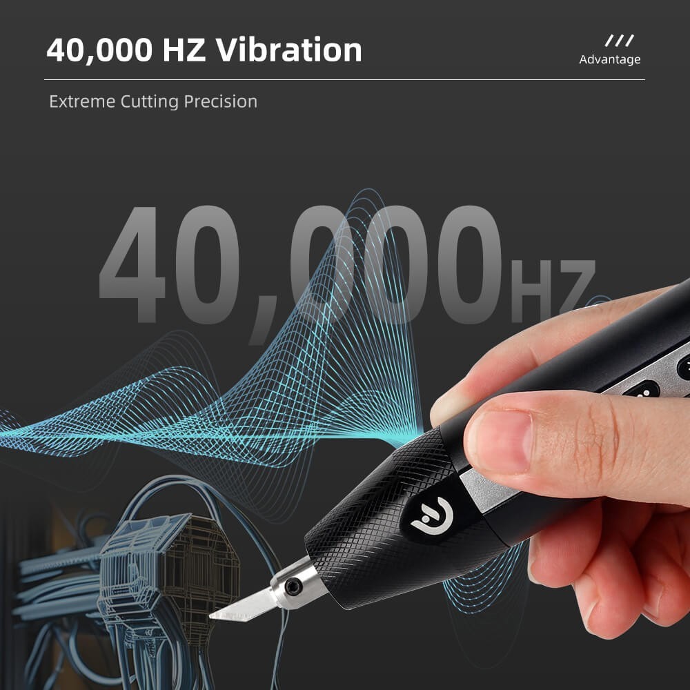 Hanboost C1 Handheld Ultrasonic Engraving Tool Ideal for DIY Projects Effortless
