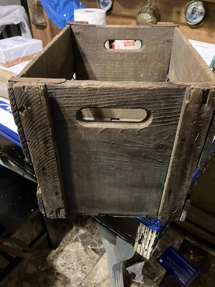 Shasta Water Wood Crate