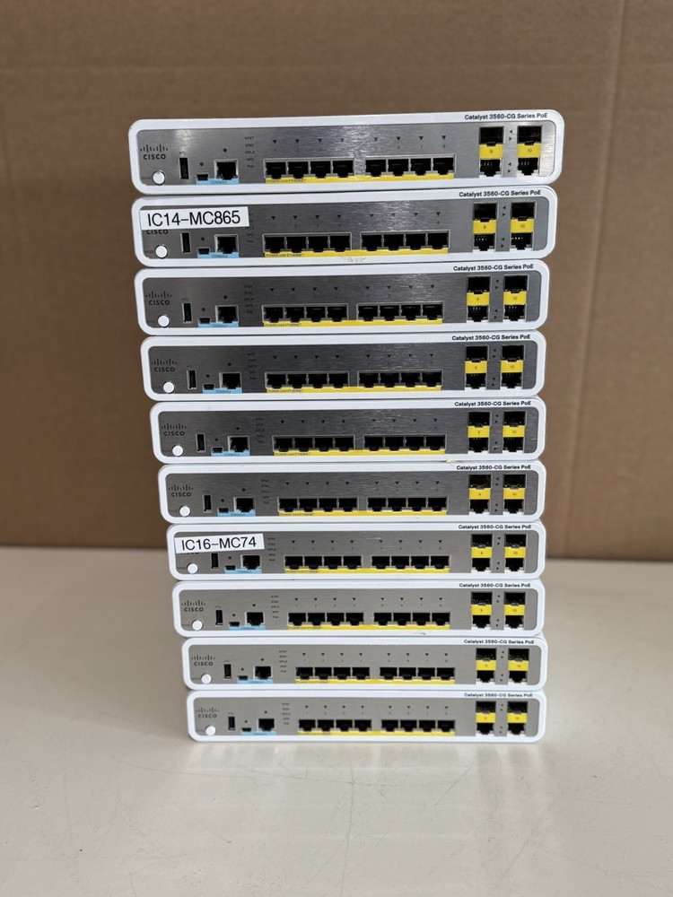 Cisco Catalyst 3560 Compact Network Switch (WS-C3560CG-8PC-S)