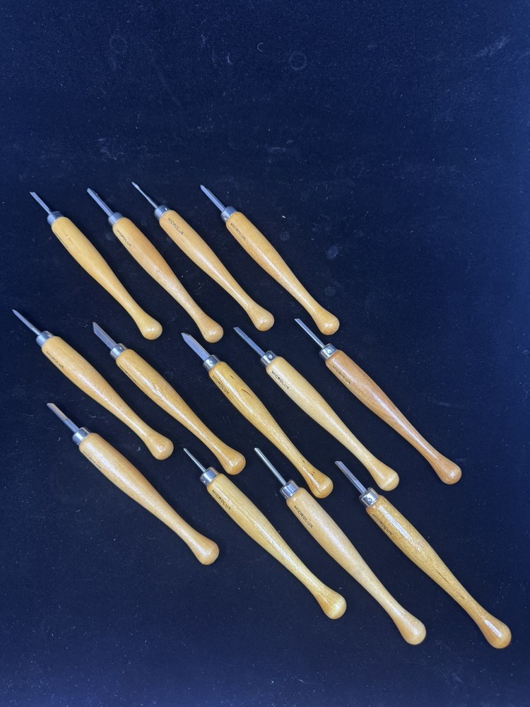 Microlux Wood Carving Tool Chisels Set - Excellent