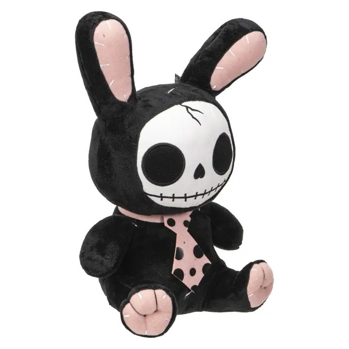 Furrybones Furrybones Stuffed Plush Black Bun-Bun
