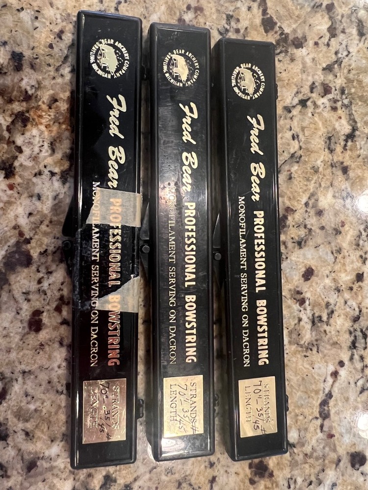 Vintage Bear Archery 70 AMO Bowstring , Bow String NOS Recurve
