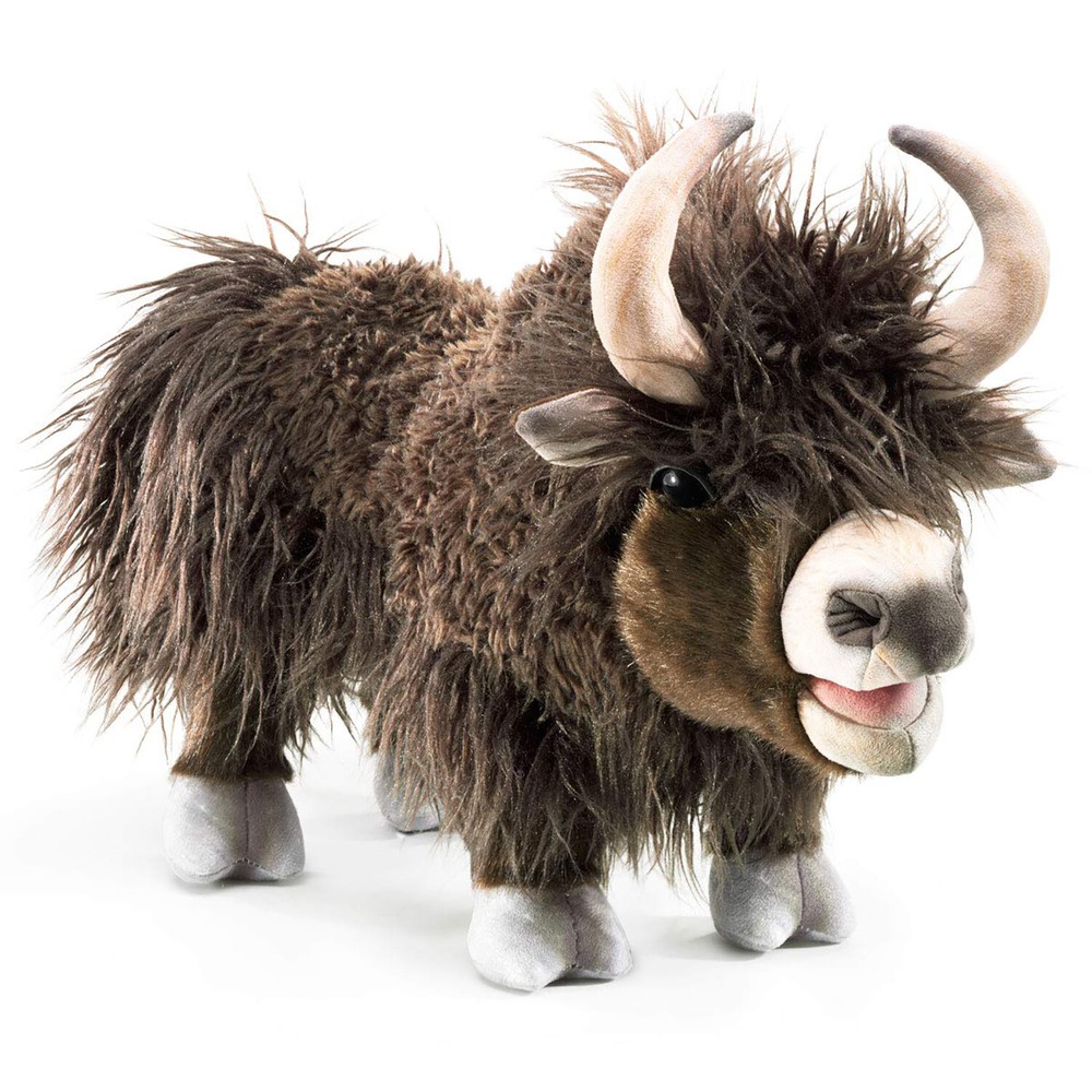 Folkmanis Yak Hand Puppet, 20"