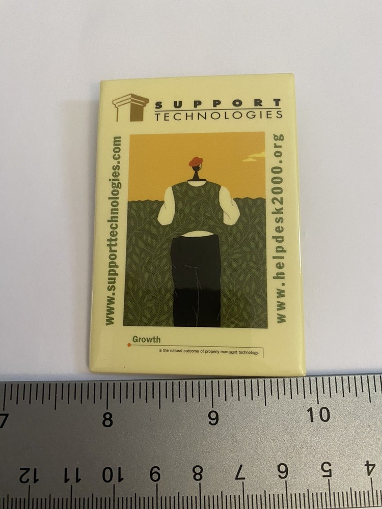 Support Technologies Pin Back Button P188