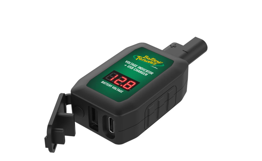 Battery Tender Lcd Voltage Indicator W/ Usb & Usb Type-C Cha Electrical