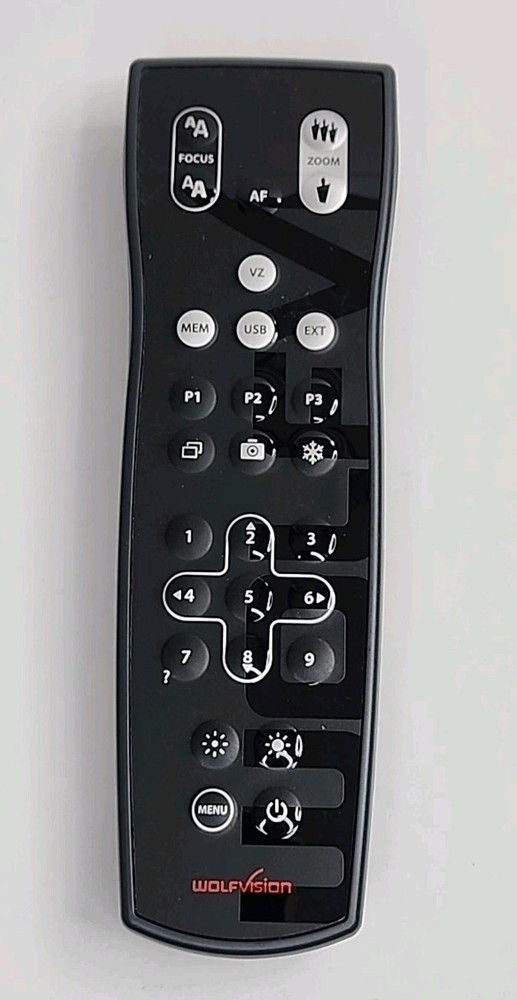 Original WolfVision EYE-14 Remote Control For Ceiling Mounted Document Camera